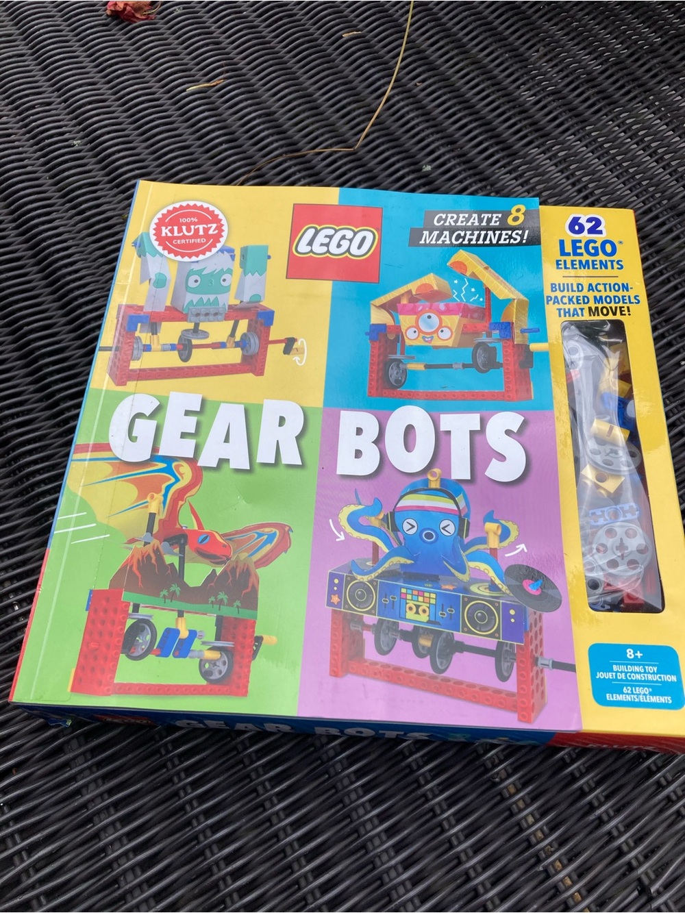 Klutz Lego gear bots science/stem activity kit